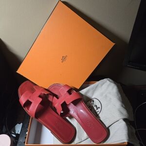 100% Authentic Hermes Oran Sandals